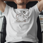 やる気などないぬんちゃん Tシャツ